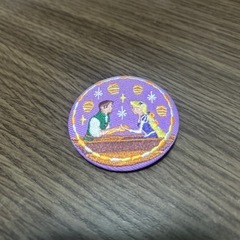 ディズニー刺繍缶バッチ【ラプンツェル】