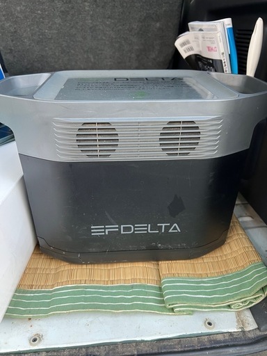 EcoFlow ポータブル電源 「DELTA 1300-JP」1260Wh／AC1600W（最大3100W）※キズ有り