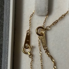 スクリュー１８kネックレスの画像