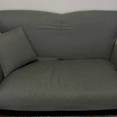 【取引成立】ニトリ コンパクトソファ(NクラウンGY )の画像
