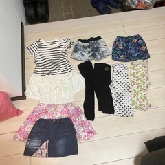 夏服110㌢8点❗️デニムスカート90一枚