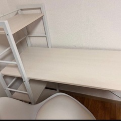 【値下げ！7/21まで】ニトリ　システムデスク&オフィスチェアの画像