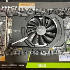 GTX 1650 AERO ITX 4G OC グラフィックボード MSI の画像