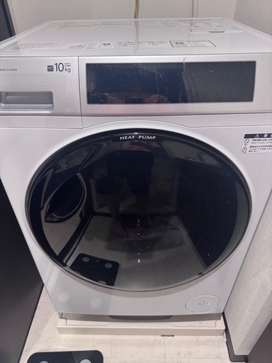 【2024年4月購入】AQUA ドラム式洗濯機