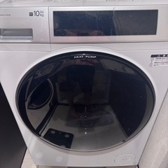 【2024年4月購入】AQUA ドラム式洗濯機