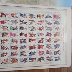 中国切手コレクションの画像