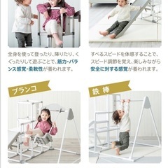 プレミアム おりたたみロングスロープ キッズパークジャングルジム ブランコ ノナカワールド NONAKA WORLDの画像