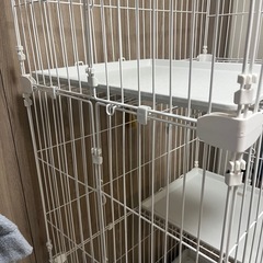 猫　ゲージ　キャットタワーの画像