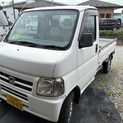 アクティトラック 4WD 5速　エアコン付き　車検R8年4月まで
