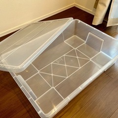 IKEA 蓋付き収納ケースx2