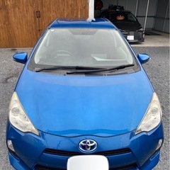 TOYOTA アクア　グレードSの画像