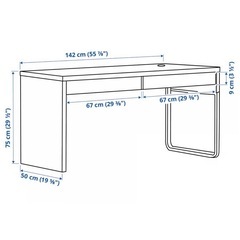 IKEA ミッケ デスク 幅140の画像