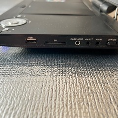 11.6型高細モニター搭載地デジ対応ポータブルDVDプレーヤー
の画像