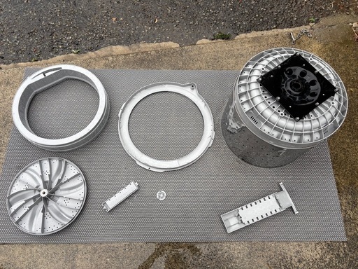分解クリーニング・動作確認済み　２０２２年製　アイリスオーヤマ　縦型洗濯機　６ｋｇ 