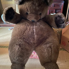 くまのぬいぐるみ特大の画像