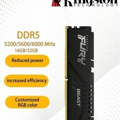KINGSTON Kingston 6000mhz-32G