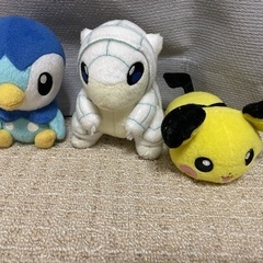 ポケモンぬいぐるみ3個セット
