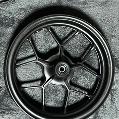 モンキー125フロントホイール JB03 限定出品の画像