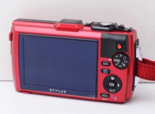美品！OLYMPUS STYLUS TG-4★Wi-Fi内蔵★アウトドアに最適  1ヶ月動作補償あり！ 安心のゆうパック代引き発送！ 
