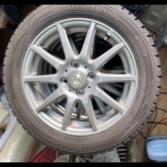 15インチ、スタッドレスタイヤ、アルミホィール4本セットスタッドレスの画像