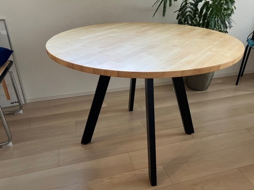 kanademono ブラック スリム スツール KANADEMONO】カフェテーブル