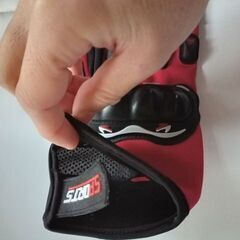 男女兼用 バイクグローブ 手袋 プロテクター付 すべり止めの画像