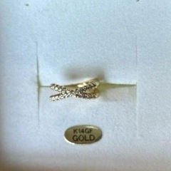 DAMA イヤーカフ K14 GOLDの画像