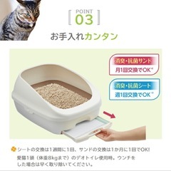 【新品】デオトイレ　猫　ペットトイレの画像