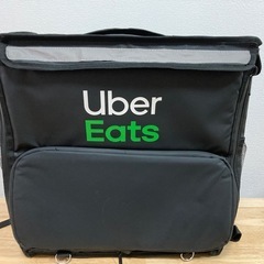 Uber Eats  ロゴ入り配達バッグ(ブラック)
