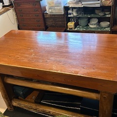 0円！大工さん作成！頑丈なテーブル