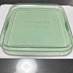 イワキ耐熱ガラス　蓋のみ　中古キズあり