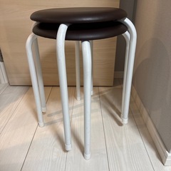 丸椅子2つセット