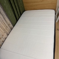 【セミダブルベッド（Nスリープマットレス付き）】美品・解体済・無...