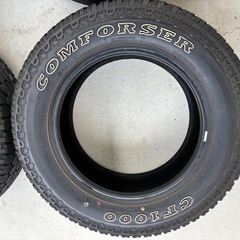 （問い合わせ有）タイヤ　215/70R16 ホワイトレター