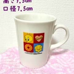 新品未使用　Tweety マグカップ 3個セット　ミスタードーナ...