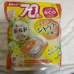 P&G　ボールド　シトラスの香り70個入り