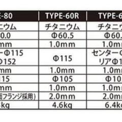  86・BRZ RSEフルチタンマフラーTYPE-60Rの画像