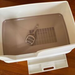 猫用トイレ　デオトイレ　快適ワイドの画像
