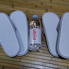 【まだ受付中】未使用新品 タオル地スリッパ2足セット 早い者勝ちです✨✨の画像