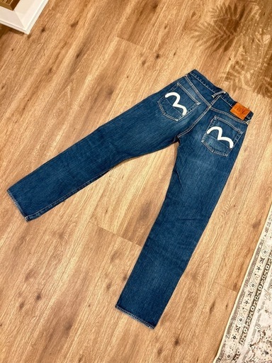EVISU No.3/lot.2000/白ペンキカモメ/ジーンズ/31×35