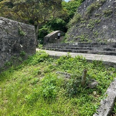 庭の草刈り