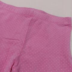 キッズ　ピンクの水玉👖の画像