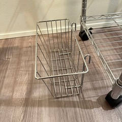 【譲渡先決まりました】　　スチールラック　⑤の画像