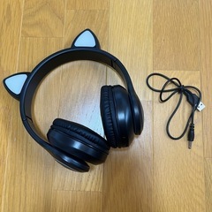 猫耳　ワイヤレス　ヘッドフォン　