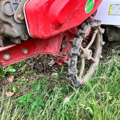 管理機　マメトラ　土寄せ　車輪タイヤの画像