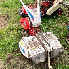 管理機　マメトラ　土寄せ　車輪タイヤ
