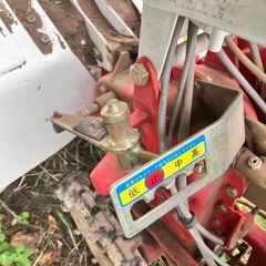 管理機　マメトラ　土寄せ　車輪タイヤの画像