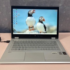 6174★NEC製薄型ノートPC　HZ650/B★第5世代Core i5★SSD 128GB★メモリ4GB★13.3型　重さ960g ★WIFI★Windows11 ★Office 2021の画像