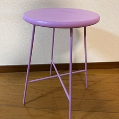 パープルピンク　スツール