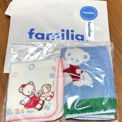 familia タオルハンカチ ミニタオルハンカチ
